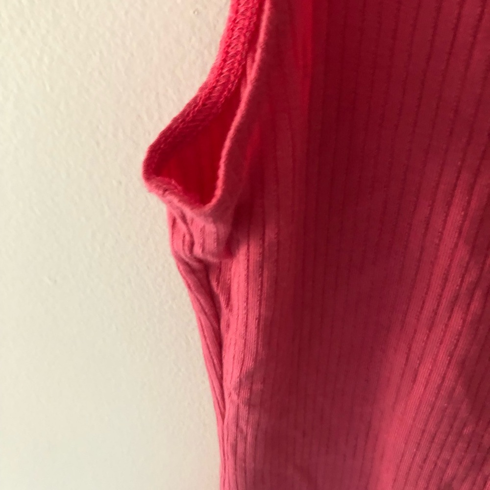 NWT Reformation Skyler Knit Sleeveless Mini Dress in Snapdragon Pink Size Small - Picture 7 of 13